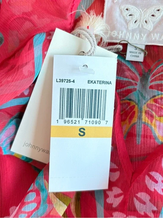 Johnny Was Barbara Silk Mini Dress - Picture 7 of 12